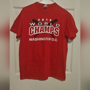 Washington Capitals 2019 World Champions T-Shirt Sz M